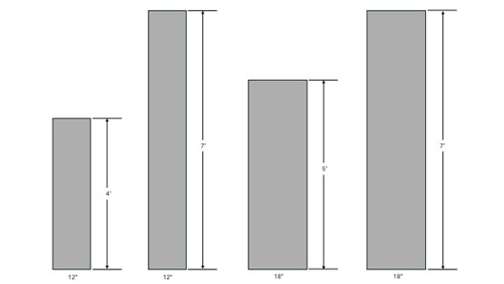 tank sizes Algae tank sizes